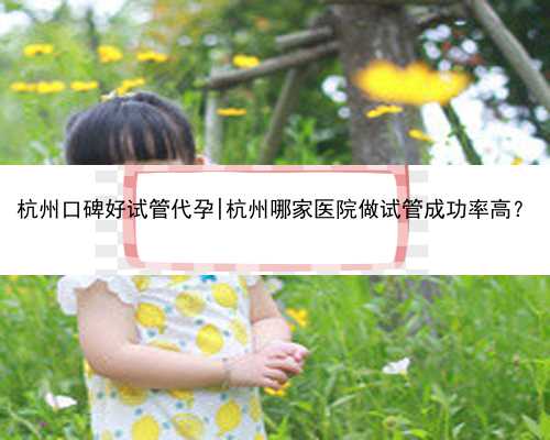 杭州口碑好试管代孕|杭州哪家医院做试管成功率高？