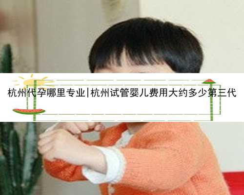 杭州代孕哪里专业|杭州试管婴儿费用大约多少第三代